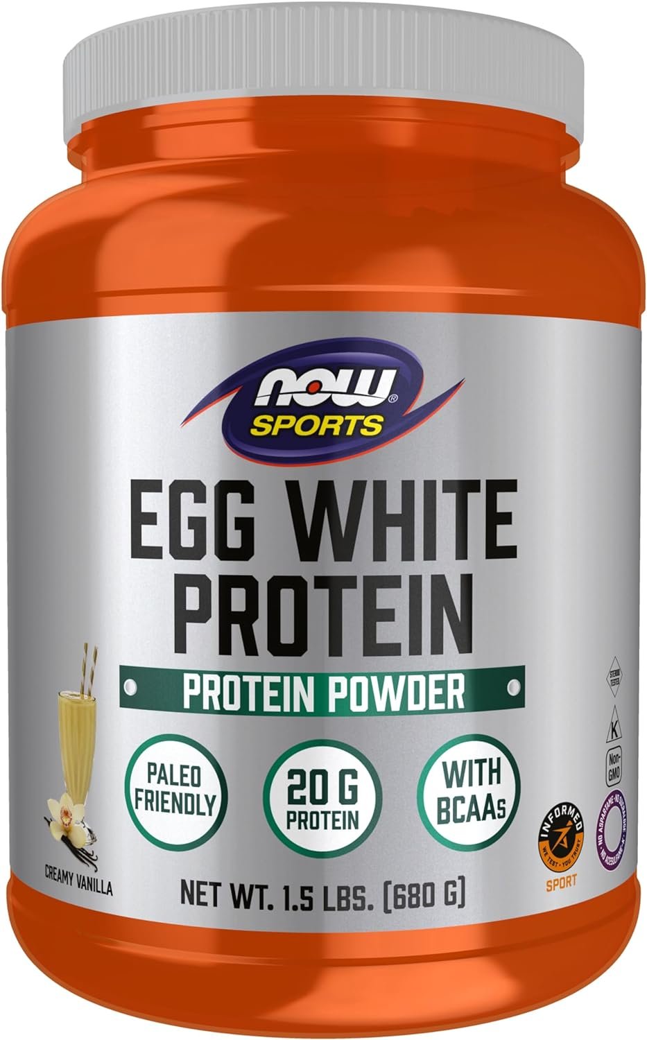 Creamy Vanilla Egg White Protein Review