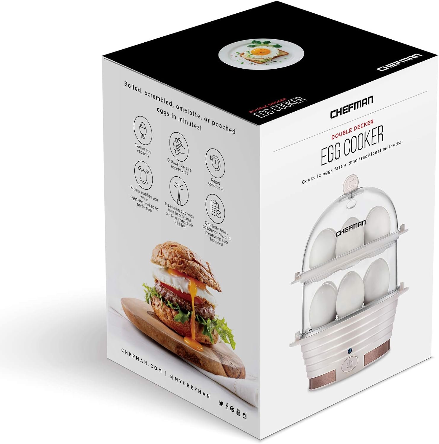 Chefman Electric Egg Cooker Review