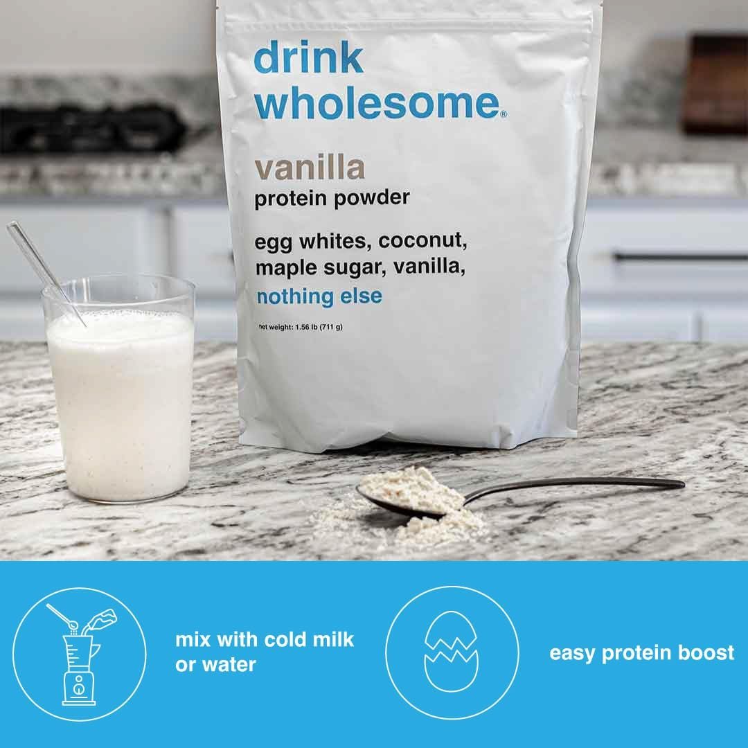 Vanilla Egg White Protein Powder Review