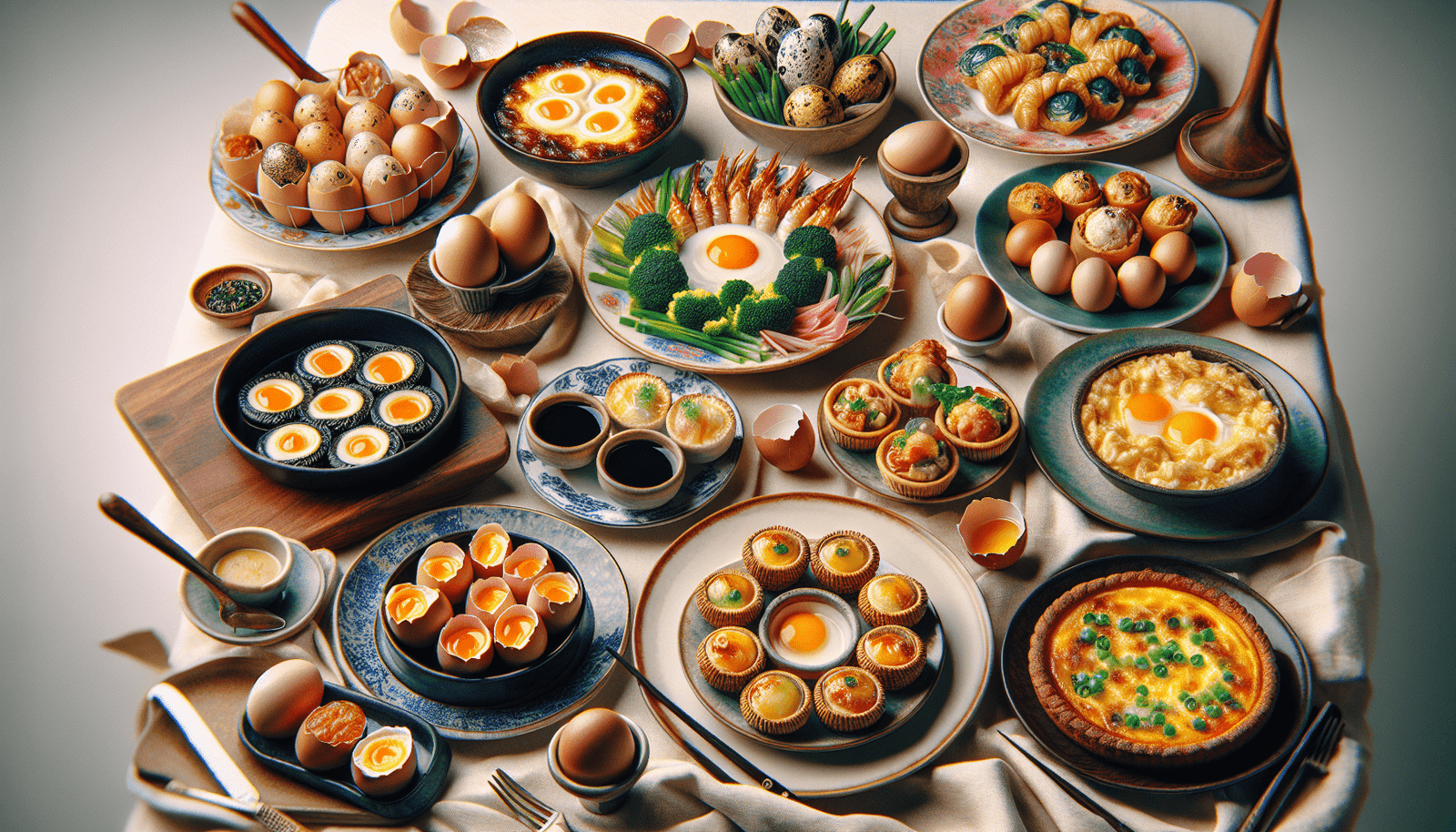 Eggcellent Flavors: Diverse Dishes from Around the World